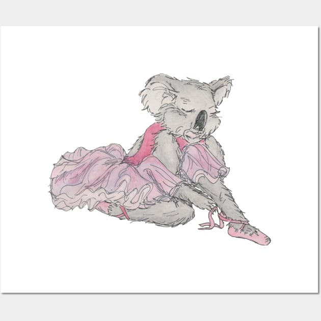 Dancing Koala 2 Wall Art by AussieLogic